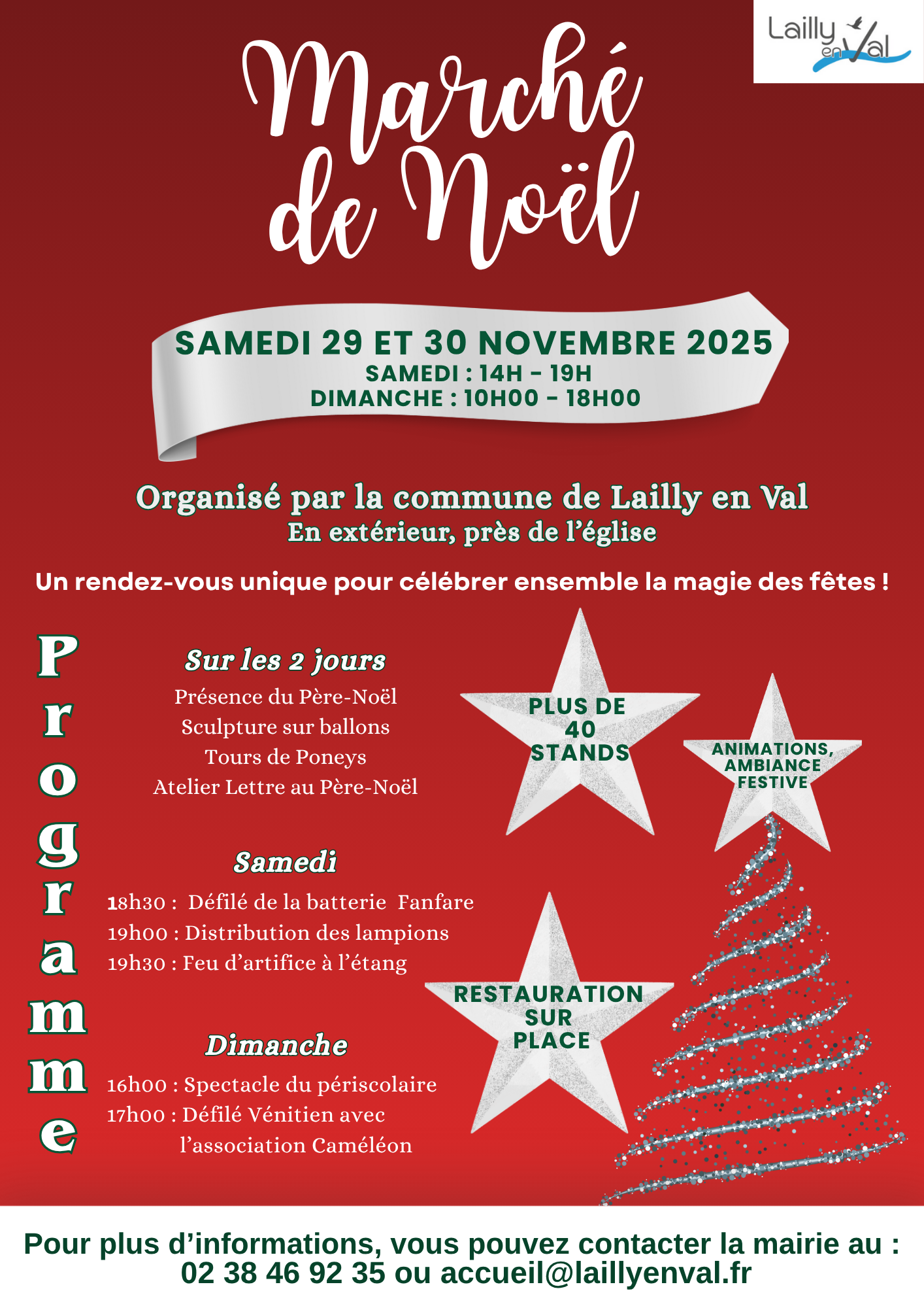 MAIRIE - Affiche Marche de Noel 2025